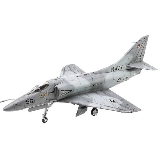 Hasegawa A-4E Skyhawk Top Gun Aircraft 1/48 Scale Plastic Model Kit | Galactic Toys & Collectibles