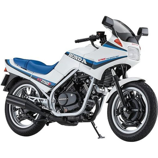 Hasegawa Honda VT250F (MC08) Motorcycle 1/12 Scale Model Kit | Galactic Toys & Collectibles