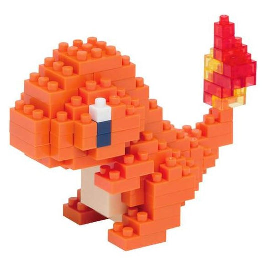 Kawada Nanoblock Pokemon Series Charmander Micro-Sized Building Block Set | Galactic Toys & Collectibles