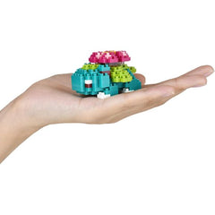 Kawada Nanoblock Pokemon Series Venusaur Micro-Sized Building Block Set