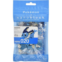 Kawada Nanoblock Pokemon Series Vaporeon Micro-Sized Building Block Set
