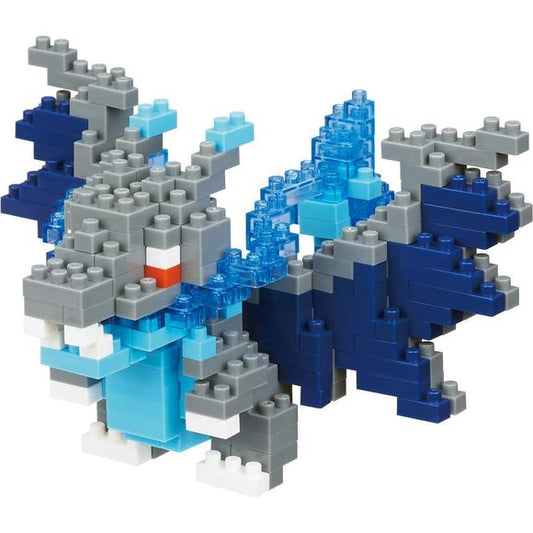 Kawada Nanoblock Pokemon Series Mega Charizard X Micro-Sized Building Block Set