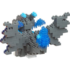 Kawada Nanoblock Pokemon Series Mega Charizard X Micro-Sized Building Block Set