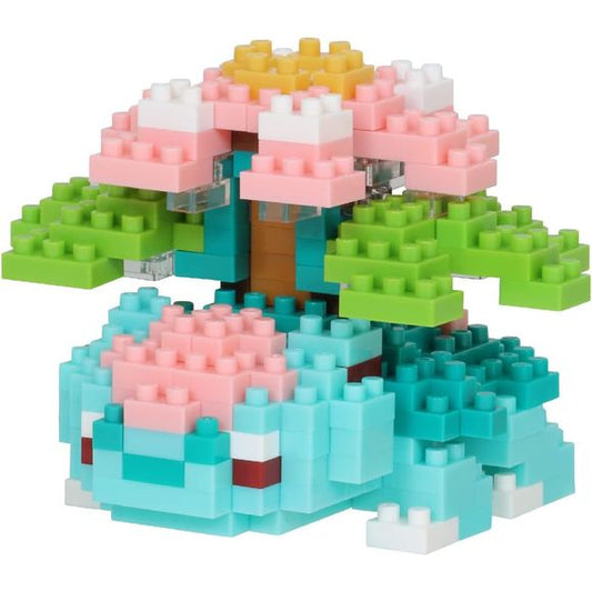 Kawada Nanoblock Pokemon Series Mega Venusaur Micro-Sized Building Block Set | Galactic Toys & Collectibles