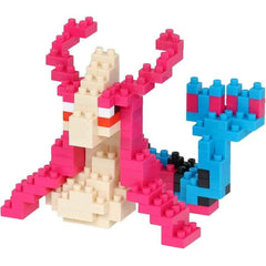 Kawada Nanoblock Pokemon Series Milotic Micro-Sized Building Block Set