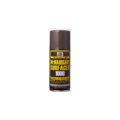 Mr.SURFACER 1000 contains fine granules. They are use in same way as other surfacers and due to the finer granules after sanding with waterproof sand-paper, a perfectly corrected surface is possible. Available in bottle and spray. Provides neutral Mahogany color background and prepares surface for paint application. 170ml.

Continental US Shipping Only, ground transport only.  No Expedited shipping.