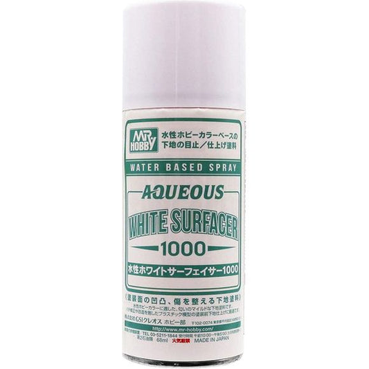 Mr. Surfacer is an internationally famous brand name for reducing the presence of small scratches and leveling a surface in preparation for painting. 

Continental USA Shipping only, no expedited shipping available.