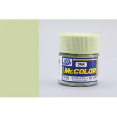 Mr Color paint, suitable for hand brushing & airbrushing, with good adhesion & fast drying is one of the finest scale modelling / hobby paints available. Solvent-based Acrylic, thin with Mr Color Thinner or Mr Color Levelling Thinner. Treat paint as a lacquer. 10ml screw top bottle.

1 - 2 coats are recommended when brush painting
2 - 3 coats when using an air brush - after diluting to a ratio of 1 (Mr.Color) : 1-2 (Mr. thinner).
Mix in 5 - 10% of Flat Base to make glossy colors semi-glossy.
Mix in 10