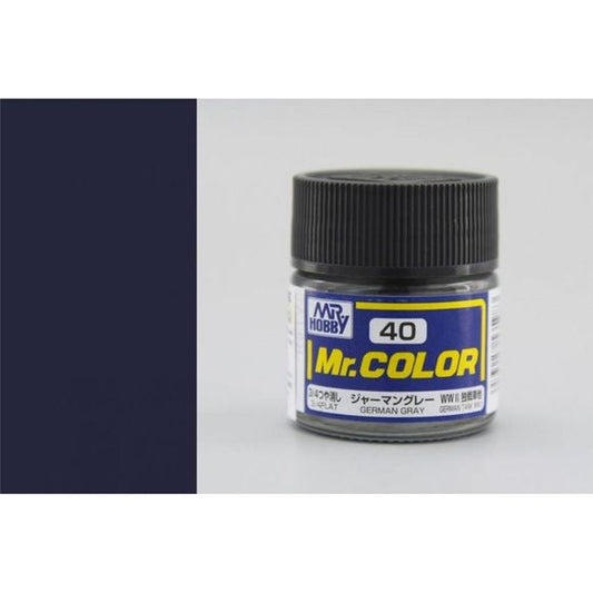 Mr Color paint, suitable for hand brushing & airbrushing, with good adhesion & fast drying is one of the finest scale modelling / hobby paints available. Solvent-based Acrylic, thin with Mr Color Thinner or Mr Color Levelling Thinner. Treat paint as a lacquer.  10ml screw top bottle.

Continental US Shipping Only, ground transport only.  No Expedited shipping.
