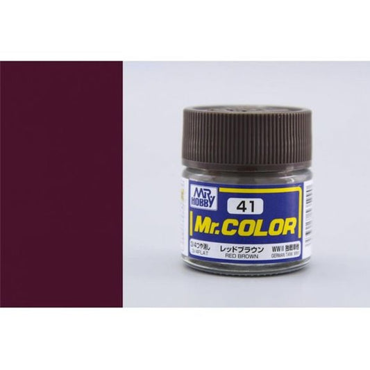 Mr Color paint, suitable for hand brushing & airbrushing, with good adhesion & fast drying is one of the finest scale modelling / hobby paints available. Solvent-based Acrylic, thin with Mr Color Thinner or Mr Color Levelling Thinner. Treat paint as a lacquer.  10ml screw top bottle.

Continental US Shipping Only, ground transport only.  No Expedited shipping.