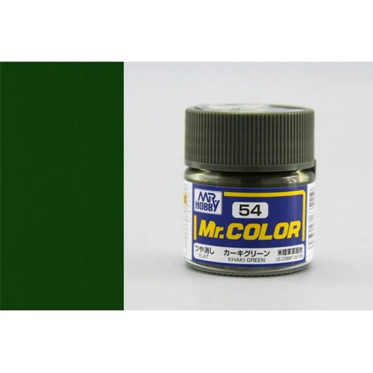 Mr Color paint, suitable for hand brushing & airbrushing, with good adhesion & fast drying is one of the finest scale modelling / hobby paints available. Solvent-based Acrylic, thin with Mr Color Thinner or Mr Color Levelling Thinner. Treat paint as a lacquer. 10ml screw top bottle.

1 - 2 coats are recommended when brush painting
2 - 3 coats when using an air brush - after diluting to a ratio of 1 (Mr.Color) : 1-2 (Mr. thinner).
Mix in 5 - 10% of Flat Base to make glossy colors semi-glossy.
Mix in 10