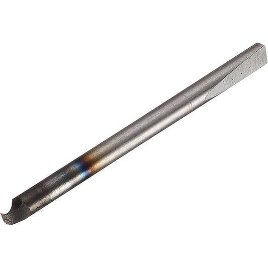 Precision blade made specifically for streak-carving.  Made to be used with Mr. Line Chisel from Mr. Hobby - sold separately. Can use on Plastic , ABS , PVC, Polyester Resin, Expoxy Resin. Do not use this to scribe on metal.