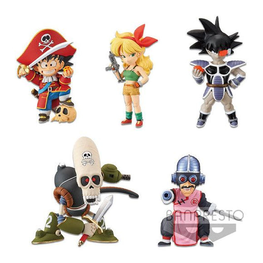From the Dragon Ball anime comes another round of World Collectable Figures! Each one is about 3 inches tall and features a chibi-style design.