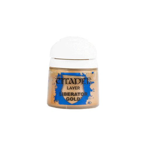 Citadel Layer paints are high quality acrylic paints, and with 70 of them in the Colours Of Order range, you have a huge range of colours and tones to choose from when you paint your miniatures. They are designed to be used straight over Citadel Base paints (and each other) without any mixing. By using several layers you can create a rich, natural finish on your models that looks fantastic on the battlefield. This pot contains 12ml of Liberator Gold, one of 20 Layer paints in the Colours Of Order range. As