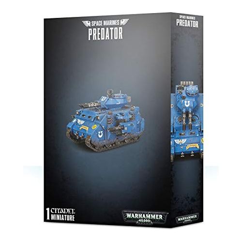 This 94-piece plastic kit makes one Predator tank with a choice of turret