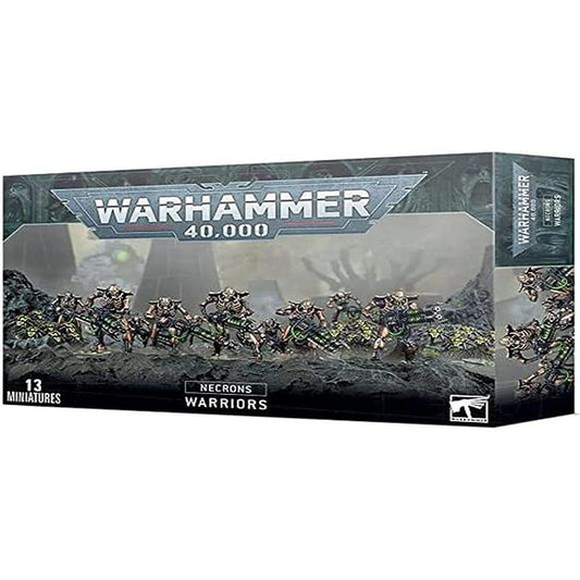 This kit builds ten Necron Warriors