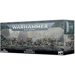 This kit builds ten Necron Warriors