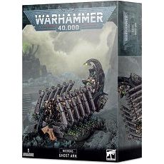 This multi-part plastic boxed set contains 168 components, two small flying stems, one large flying base and two Necron transfer sheets with which to build one Necron Ghost Ark or one Doomsday Ark.
This kit is unpainted and requires assembly - we recommend using Citadel Plastic Glue and Citadel Paints.