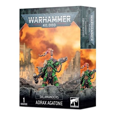 This 13-piece plastic set makes one Captain Adrax Agatone and is supplied with one Citadel 40mm round base.