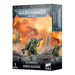 This 13-piece plastic set makes one Captain Adrax Agatone and is supplied with one Citadel 40mm round base.