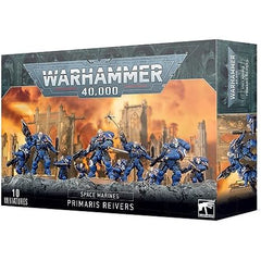 The models can be assembled as either a 10-man squad, a squad of 9 Reivers with a Sergeant or 2 separate 5-man squads, each with a Sergeant of their own