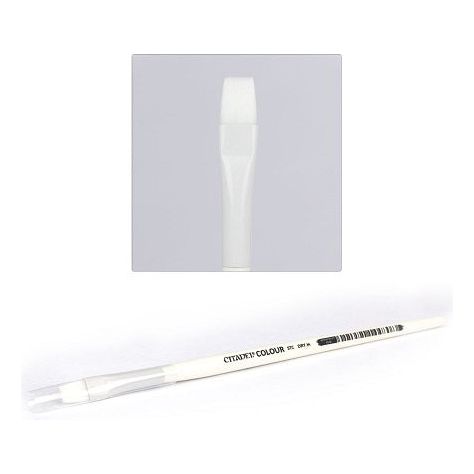 Synthetic Drybrush Medium - Great for detail across medium surfaces.