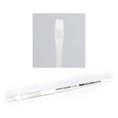 Synthetic Drybrush Medium - Great for detail across medium surfaces.