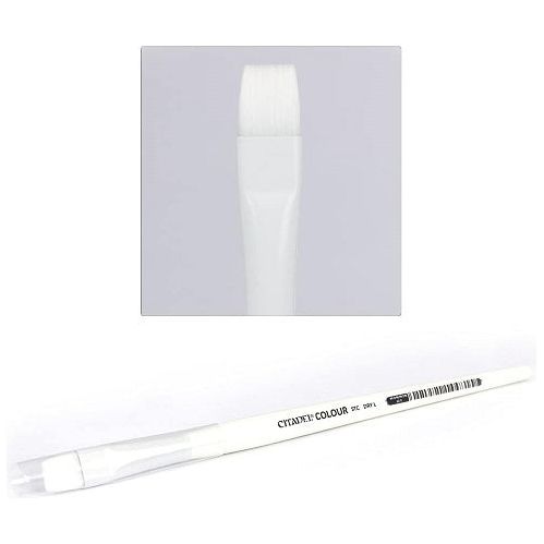 Synthetic Drybrush Large - Great for detail across large surfaces.