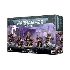 The kit builds five Sword Brethren