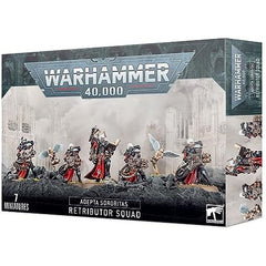 This kit builds five Retributors and two Armorium Cherubs.