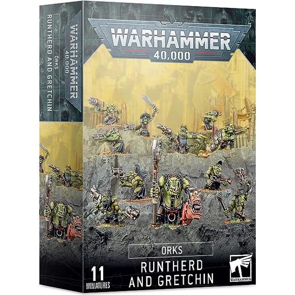 Contains all the pieces to build 11 Miniatures