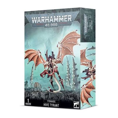 This multipart plastic kit builds one Hive Tyrant