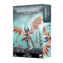 This multipart plastic kit builds one Hive Tyrant
