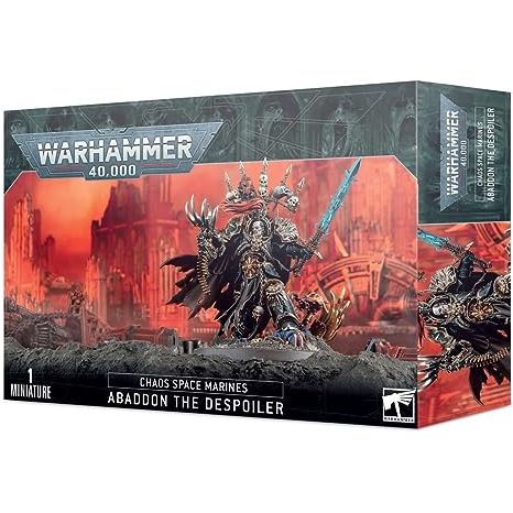 This kit builds one Abaddon the Despoiler