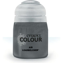 This paint pot contains .8 fl oz of Leadbelcher. This watercolor based paint is intended to be used with an airbrush.