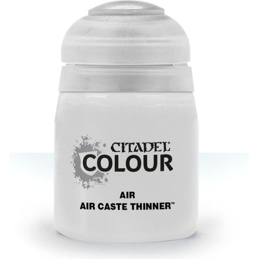 This paint pot contains .8 fl oz of Air Caste Thinner. This watercolor based paint is intended to be used with an airbrush.