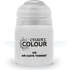 This paint pot contains .8 fl oz of Air Caste Thinner. This watercolor based paint is intended to be used with an airbrush.