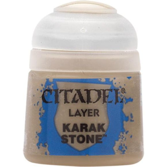 Citadel Layer paints are high quality acrylic paints, and with 70 of them in the Citadel Paint range, you have a huge range of colours and tones to choose from when you paint your miniatures.