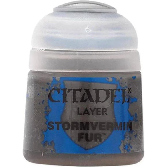 Citadel Layer paints are high quality acrylic paints, and with 70 of them in the Citadel Paint range, you have a huge range of colours and tones to choose from when you paint your miniatures. They are designed to be used straight over Citadel Base paints (and each other) without any mixing. By using several layers you can create a rich, natural finish on your models that looks fantastic on the battlefield. This pot contains 12ml of Russ Grey, one of 70 Layer paints in the Citadel Paint range. As with all of