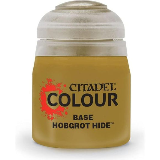 Citadel Base paints are high quality acrylic paints specially formulated for base coating your miniatures quickly and easily. They are designed to give a smooth matte finish over black or white undercoats with a single layer.