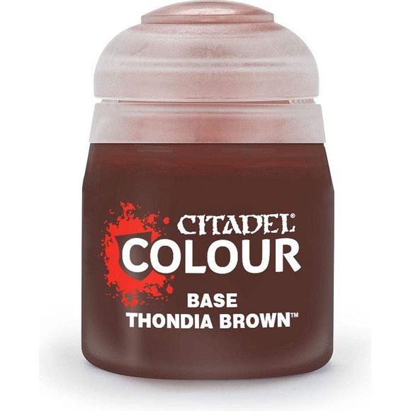 Citadel Base paints are high quality acrylic paints specially formulated for basecoating your Citadel miniatures quickly and easily. They are designed to give a smooth matte finish over black or white undercoats with a single layer.