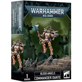 This multi-part plastic kit contains the components necessary to assemble a Commander Dante