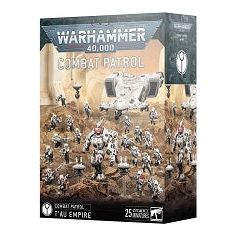 This set includes the following multipart plastic models:
- 1x Commander in Enforcer Battlesuit (can alternatively build 1x Commander in Coldstar Battlesuit)
- 1x Devilfish
- 10x Breacher Fire Warriors (can alternatively build 10x Strike Team Fire Warriors)
- 10x Pathfinders
- 7x Drone models for use as tokens, including 5x Tactical Drones, 1x Recon Drone, and 1x Support Turret
- 3x T’au Empire Infantry Decals transfer sheets
- 1x T’au Empire Vehicle Decals transfer sheet