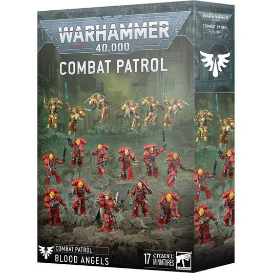 This set includes the following multipart plastic Citadel miniatures:

– 1x Blood Angels Captain
– 6x Sanguinary Guard
– 10x Assault Intercessors
– 2x Blood Angels Upgrades

This set also includes a Blood Angels Transfer Sheet containing 540 high-quality waterslide transfers for you to add even more individual flavour to your miniatures.

This kit contains 495 plastic components, 7x Citadel 40mm Round Bases, and 10x Citadel 32mm Round Bases. These miniatures are supplied unpainted and require assembly – we
