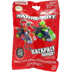 Your favorite Mario Characters are here to join you on your adventures as these blind bag key chains! With nine different character figures to collect, these key chains are the perfect way to bring the world of Super Mario to your backpack, keys, or purse! Which one will you get? It's a surprise!