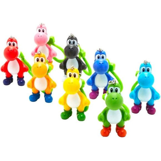 Super Mario Yoshi Backpack Buddies Keychain Blind Pack - 1 Random