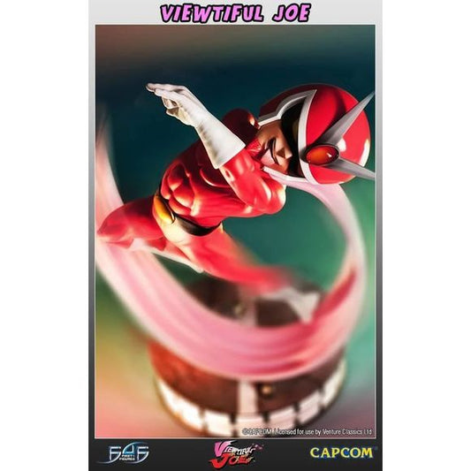 This statue has no edition number, and was a replacement and is in new and unopened condition. 

Introducing Viewtiful Joe! The beloved protagonist in Capcom’s epic side scrolling fighter franchise is making his debut as the first character in First 4 Figures' brand new Capcom All-Stars range!

Joe stands at approximately 13.5" tall and features a detailed road surface base, edged with a film-reel style design


[Size]: 13.5 (34.29cm) height