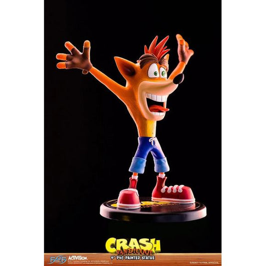First 4 Figures Crash Bandicoot Standard Edition 9" PVC Figure