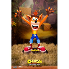 This statue has no edition number, and was a replacement and is in new and unopened condition. 

First 4 Figures is proud to present the highly anticipated Crash Bandicoot 9" PVC Painted Crash statue Exclusive Edition.

Crash Bandicoot was genetically enhanced by Doctor Neo Cortex. He escaped from Cortex's castle and acts as the opposition against Cortex. The most distinctive technique Crash uses is one in which he spins like a tornado at high speeds and knocks away almost anything that he strikes.

[Size]: