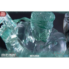 First 4 Figures Metal Gear Solid Snake Stealth Camouflage Edition 17.5" Resin Statue